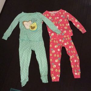 carters avocado pajamas